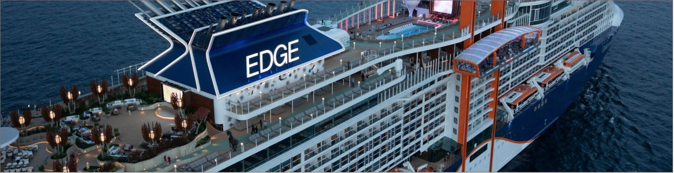 HD mobile cinema brings new Celebrity EDGE ship to life